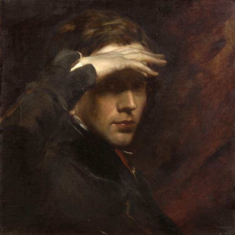 758x758 Filegeorge Richmond Self Portrait 1840.jpg - Victorian Man Painting