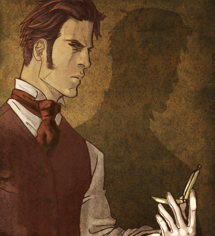 717x787 Victorian Time By Frauluminara - Victorian Man Painting