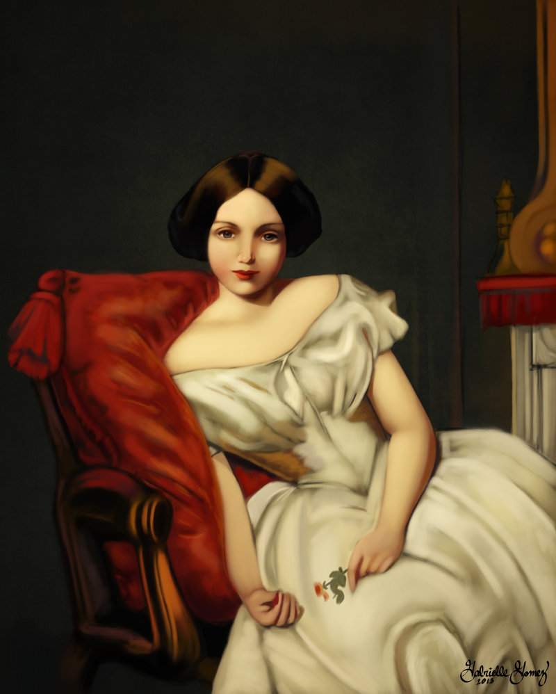 800x998 Victorian Painting Study By Rabidragdoll - Victorian Painting