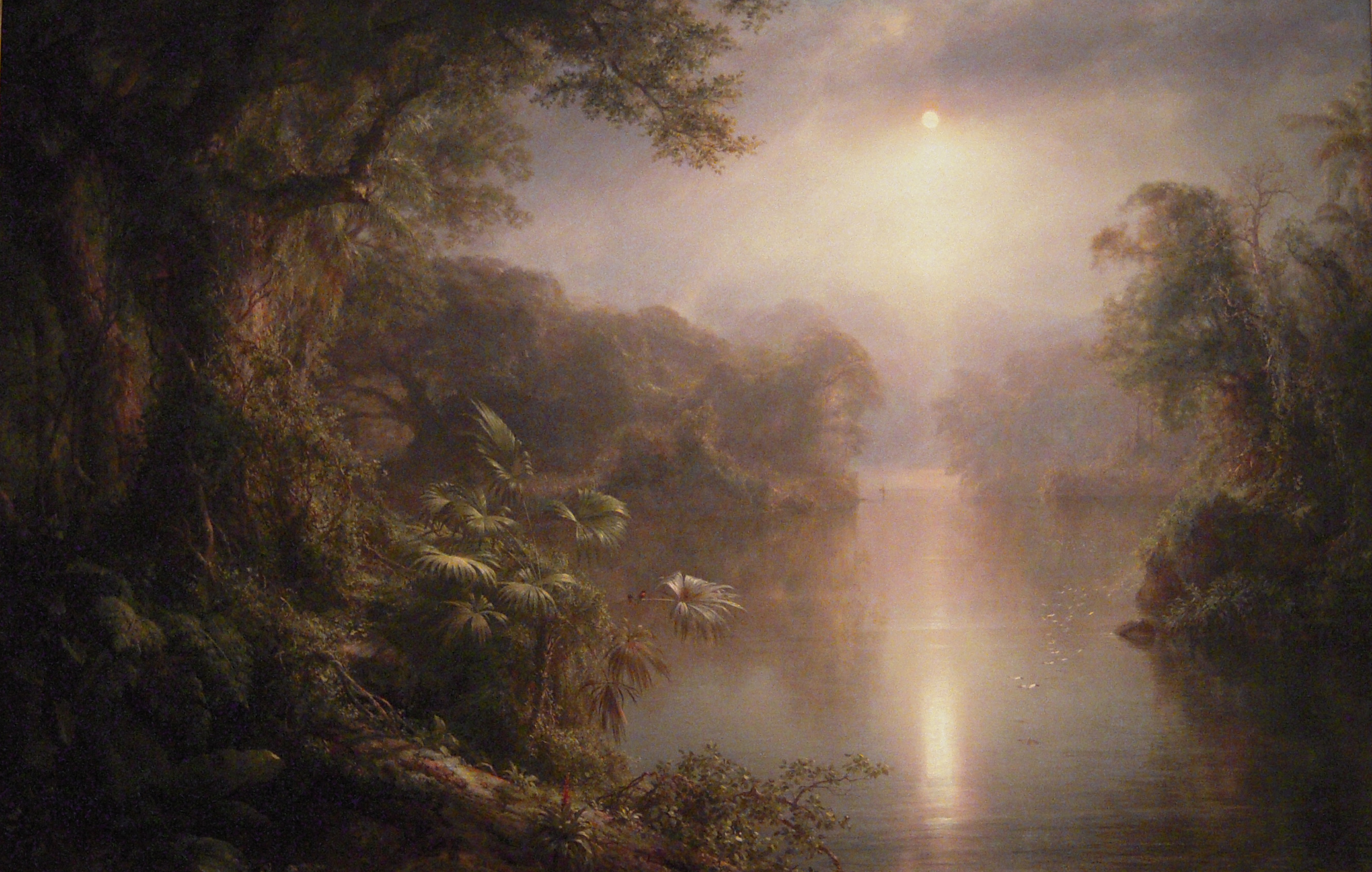2768x1760 Victorian Painting Frederic Edwin Church El De Luz (The - Victorian Painting Landscape