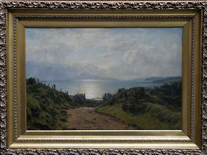 300x225 Duncan Cameron Scottish Victorian Landscape Oil Painting Art - Victorian Painting Landscape