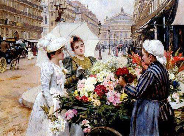 600x443 Art Gallery And Art Galleries Oil Painting Replicas From Oil - Victorian Painting Woman