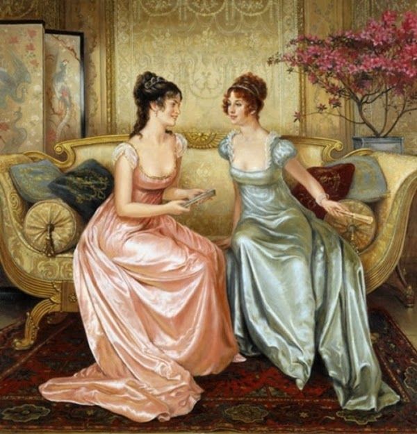 600x625 9 Best Images About Romantismo On Oil On Canvas, Lady - Victorian Painting Woman