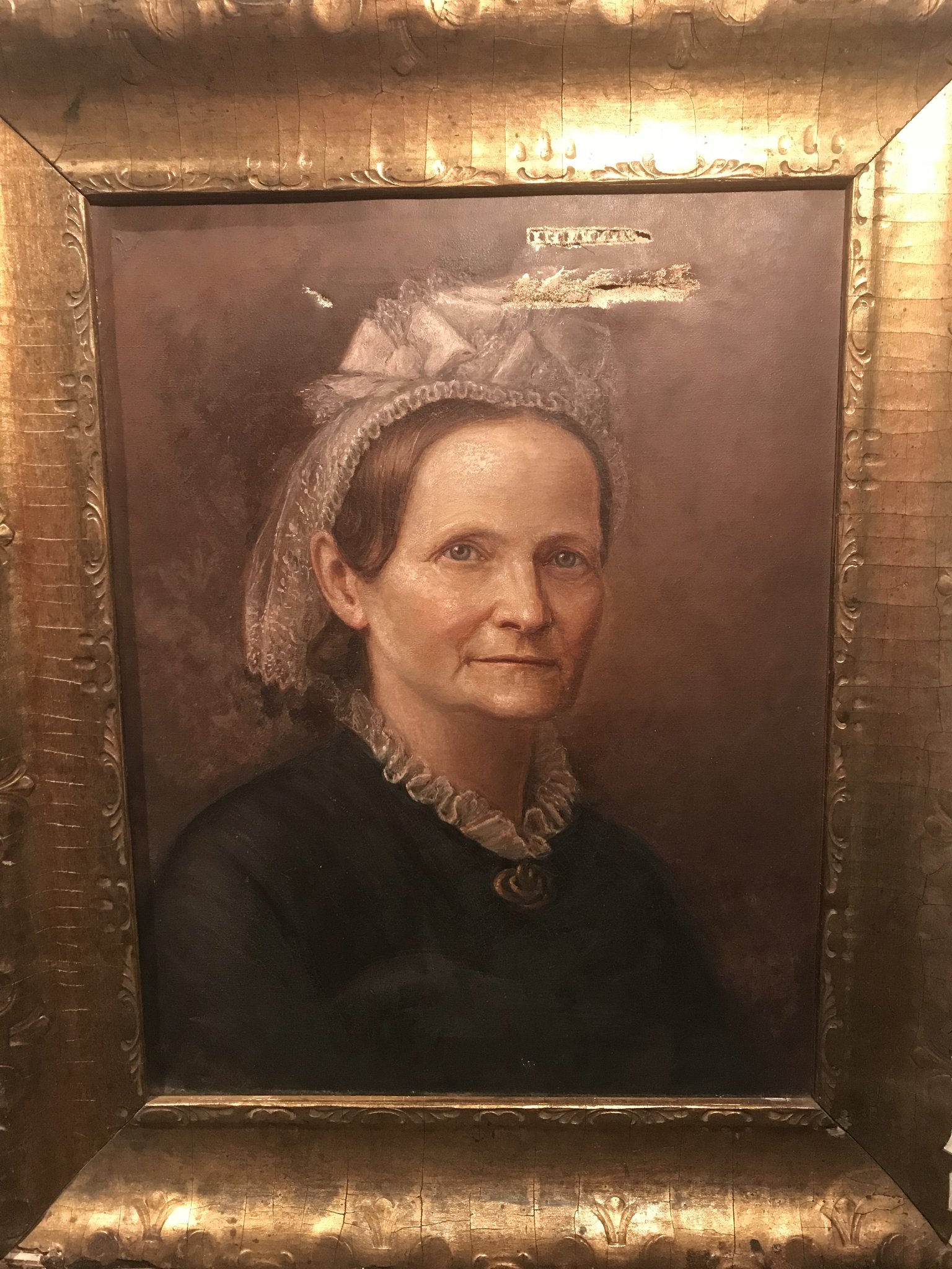 1536x2048 A Victorian Portrait Painting Of A Fine Older Lady - Victorian Portrait Painting
