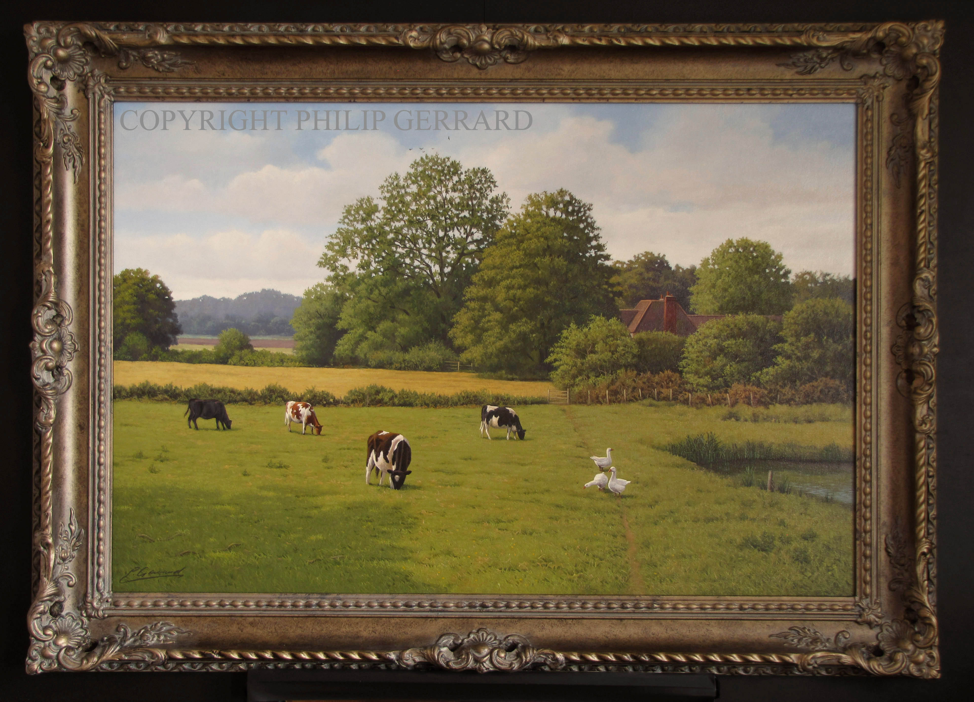 3949x2846 Philip Gerrard Oil Paintings Uk - Victorian Style Painting