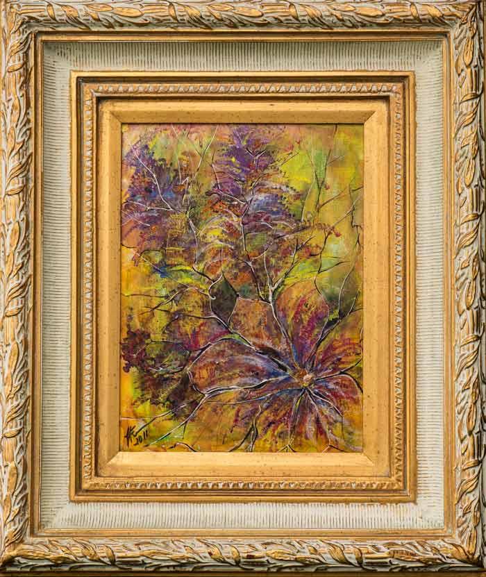 700x831 Summer Flowers Ileana Fedo, Victorian Style Painting - Victorian Style Painting