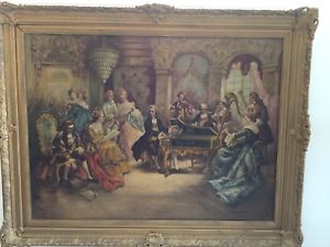 300x225 Wallace D Macbeth Baroque Painting Victorian, Style Of Boucher - Victorian Style Painting