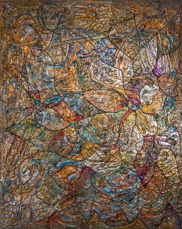 635x800 Autumn Flowers 1 Ileana Fedo, Victorian Style Painting - Victorian Style Painting