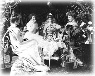 325x261 Victorian Tea Party - Victorian Tea Party Painting