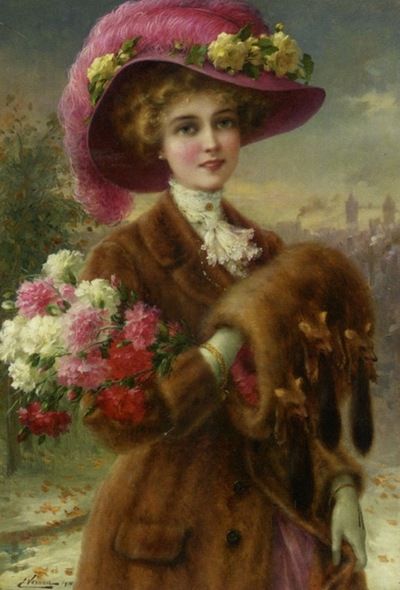 400x590 Portrait Of A Woman - Victorian Woman Painting