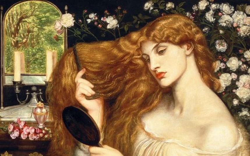 858x536 Pre Raphaelites, Tate Britain Exhibition Visions That Tell Us Who - Victorian Woman Painting