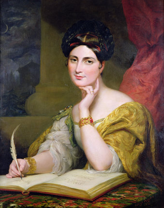 339x428 Scandalous Women Of The Victorian Era Byron's Muse - Victorian Woman Painting