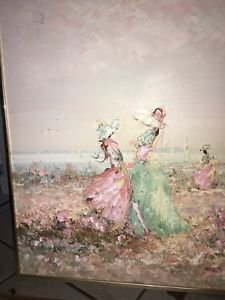 225x300 Painting By Marie Charlot. Victorian Women - Victorian Women Painting