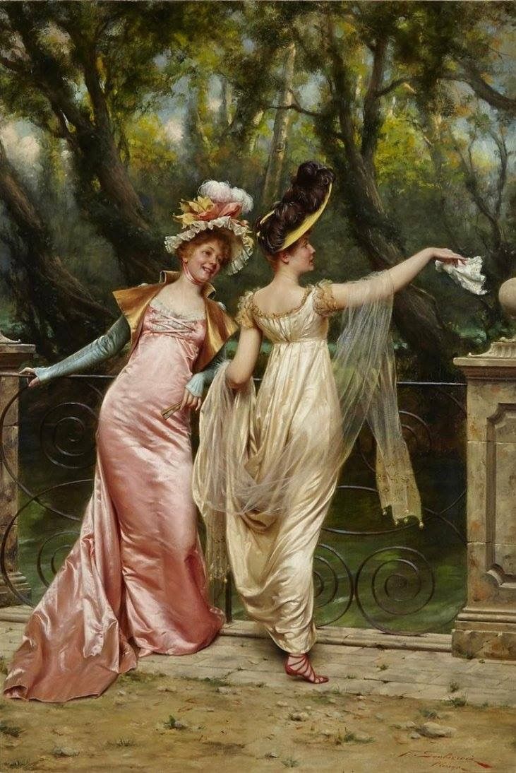 Victorian Women Painting at PaintingValley.com | Explore collection of ...