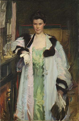 334x512 Bertha Vaughan, 1901, By Cecilia Beaux Illustration And Paint - Victorian Women Painting