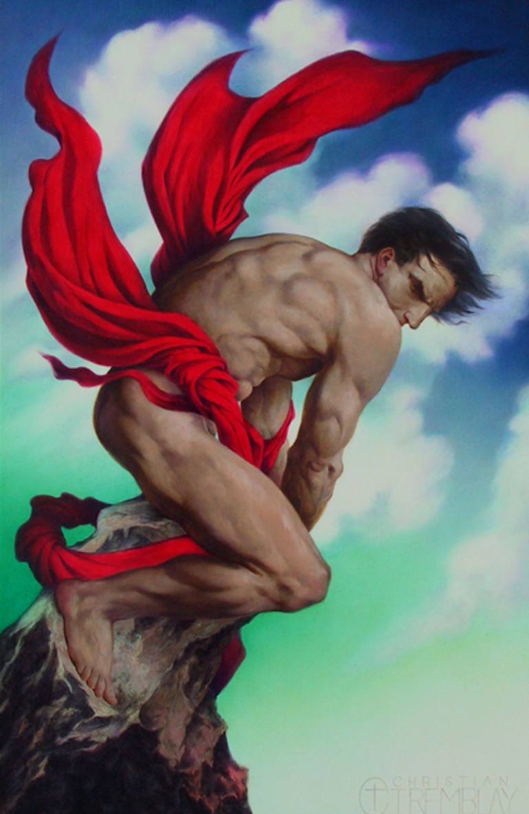 770x1186 Saatchi Art Victory Painting By Christian Tremblay - Victory Painting