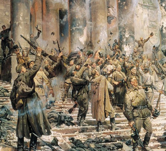 550x500 Soviet Art, Ussr Culture - Victory Painting
