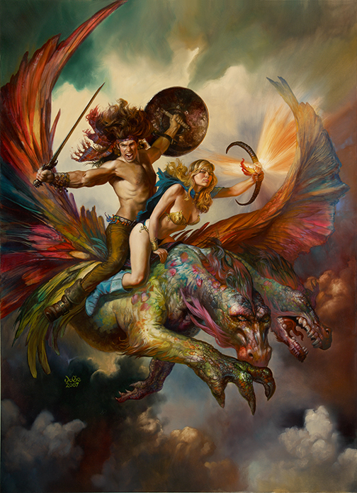 504x696 Victory Flight - Victory Painting