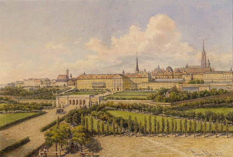 768x519 Franz Von Alt (1821 1914) Austrian Artist And Watercolorist ~ Blog - Vienna Painting