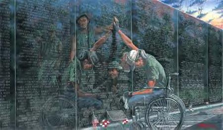 450x263 Canku Ota - Vietnam Memorial Painting