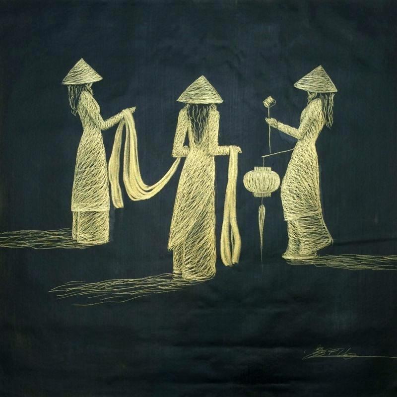 800x800 Vietnam Wall Painting Wall Painting High Quality Hand Made Oil - Vietnam Memorial Wall Painting