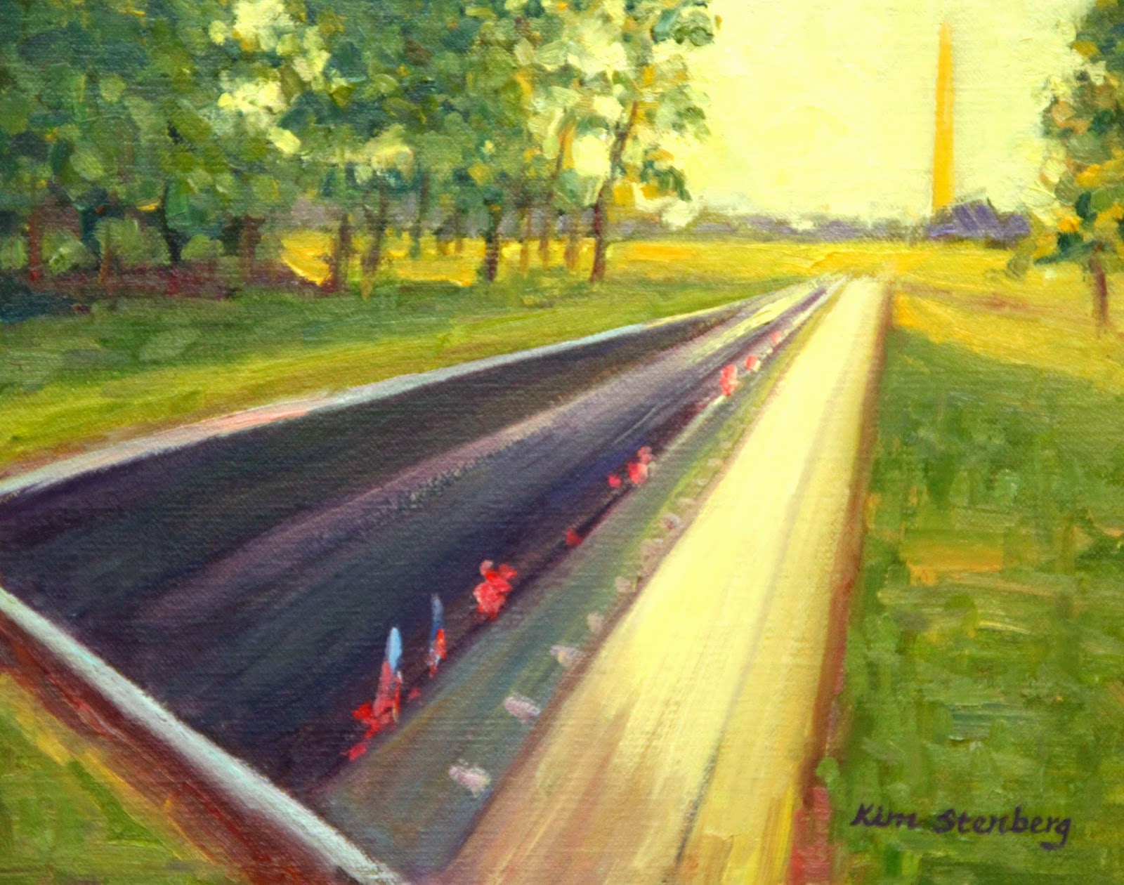 1600x1260 Kim Stenberg's Painting Journal Vietnam Veterans Memorial (Oil - Vietnam Veterans Memorial Painting