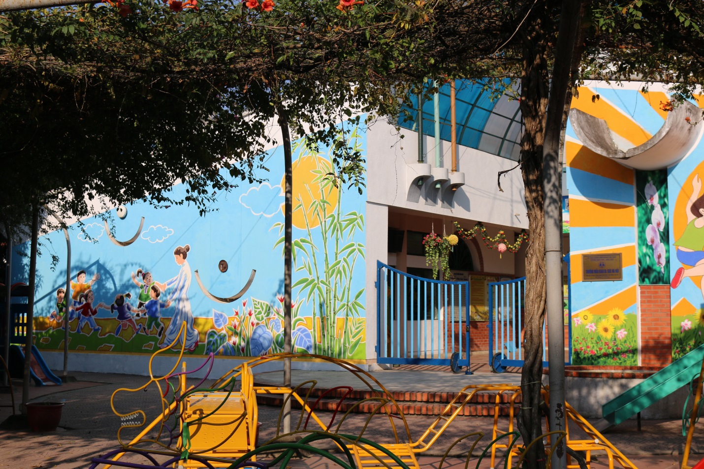 1430x953 Painting Wall Of Kindergarten 2015 - Vietnam Wall Painting