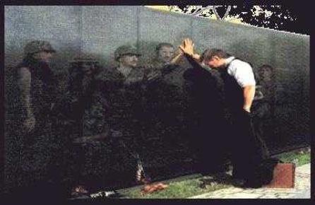 446x290 Reflections Of The Wall - Vietnam Wall Painting