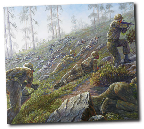 480x432 The Vva Veteran, A Publication Of Vietnam Veterans Of America - Vietnam War Memorial Painting