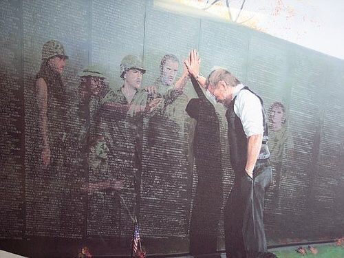 500x375 Vietnam War Memorial Painting Lee Teter 52556 Enews - Vietnam War Memorial Painting