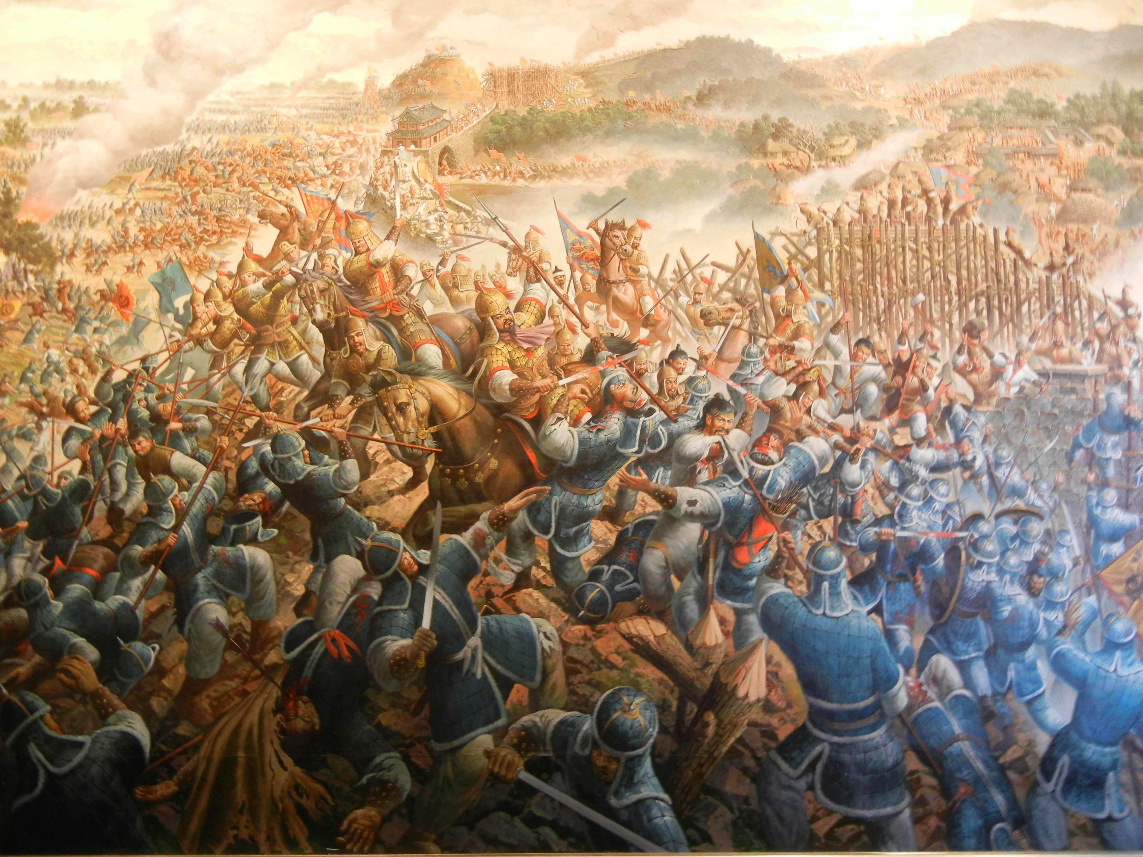 4000x3000 Soldiers World Traveler Asian Edition - Vietnam War Memorial Painting