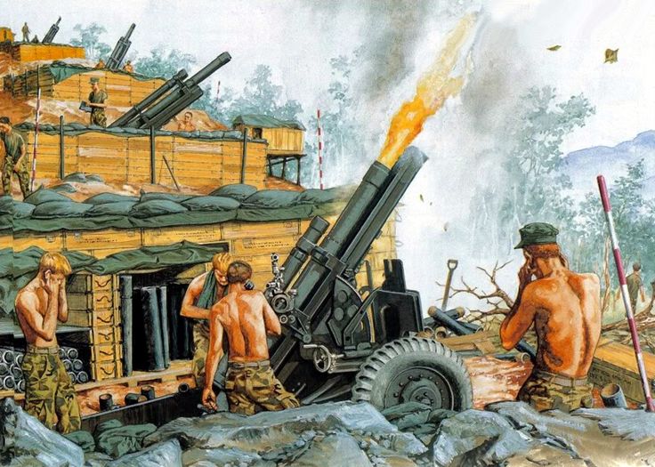 Vietnam War Painting