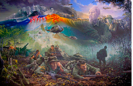 Vietnam War Painting at PaintingValley.com | Explore collection of ...