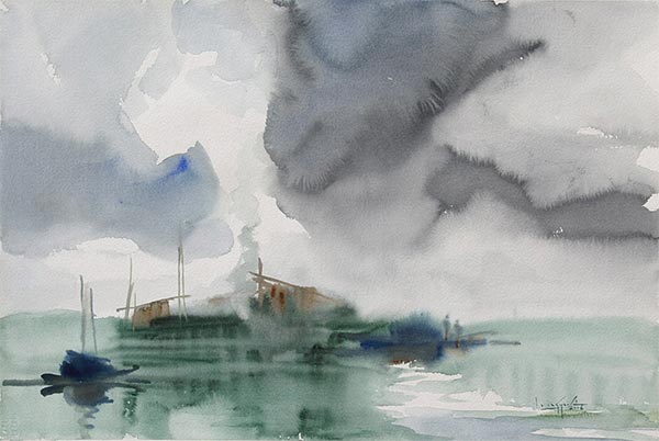 600x402 Vietnamese Paper Painting - Vietnamese Painting