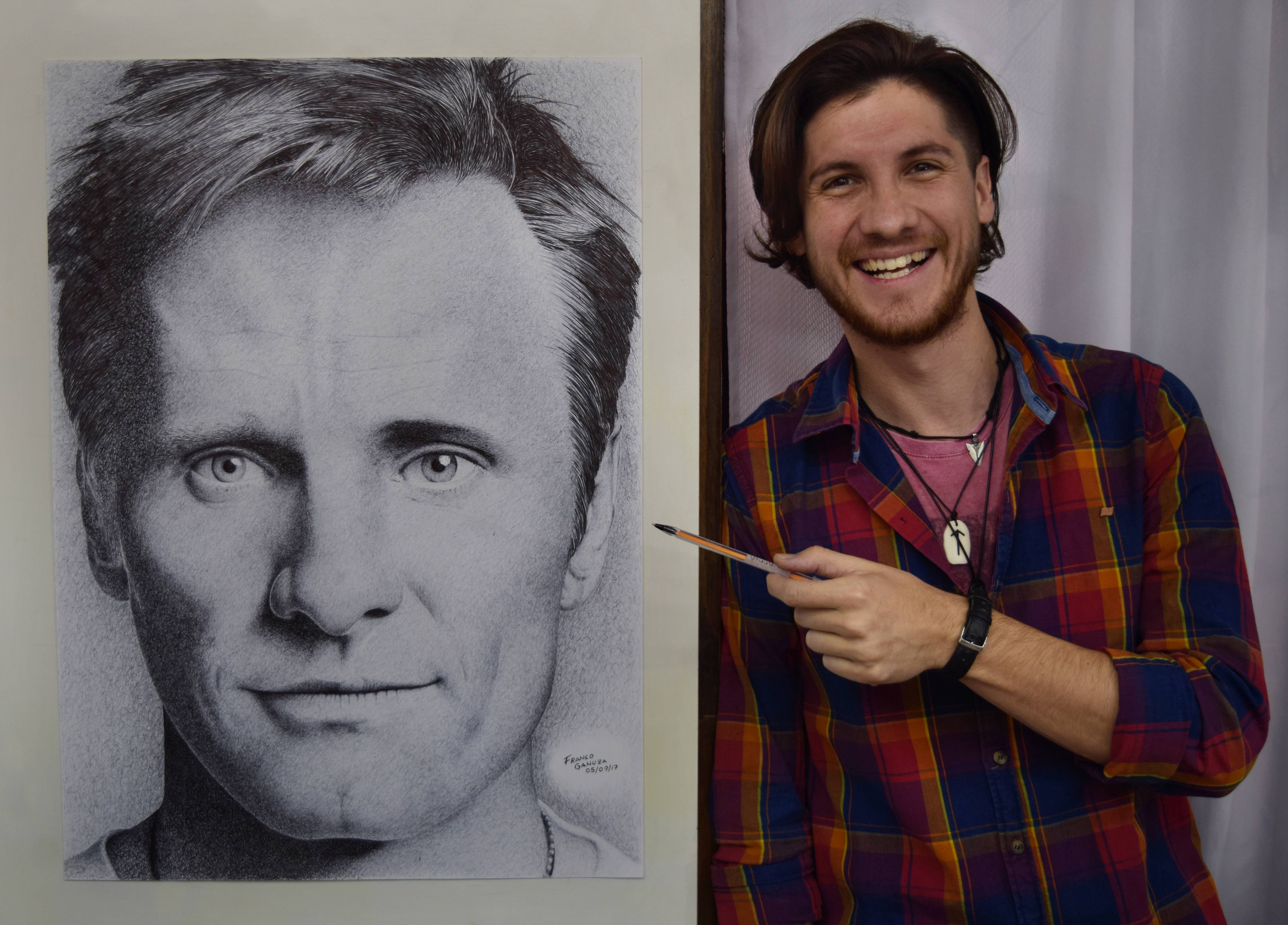 4712x3384 Viggo Mortensen!!! - Viggo Mortensen Painting