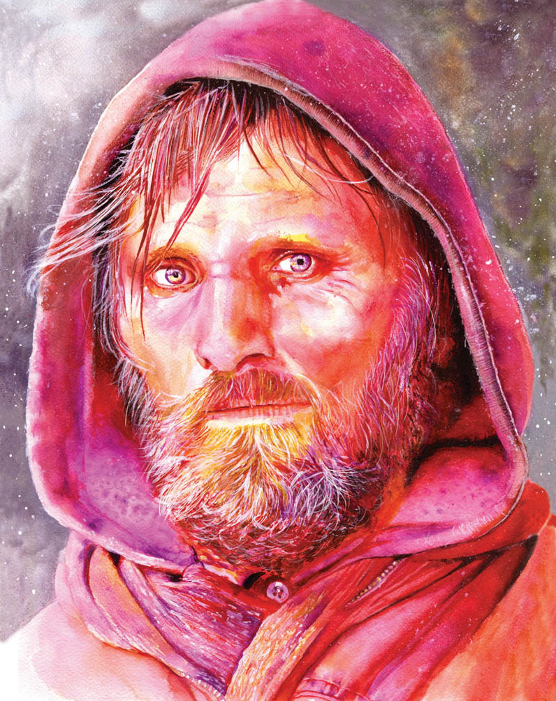 796x1004 Viggo Mortensen For Ep3 By Picasio - Viggo Mortensen Painting