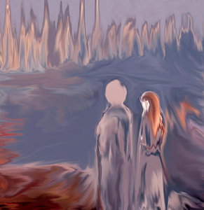 291x300 Dream - Viggo Mortensen Painting