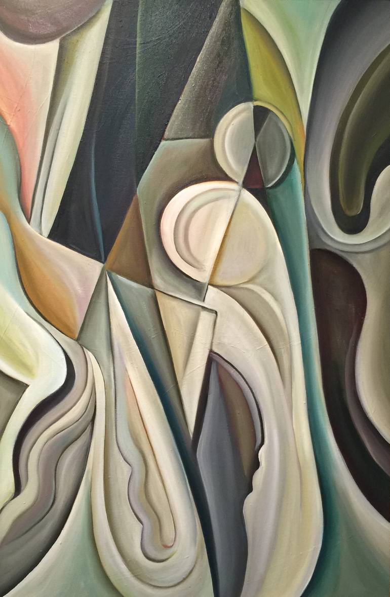 770x1179 Saatchi Art Virginal Harpsichord Painting By Marc Cabell Harris - Vigina Painting