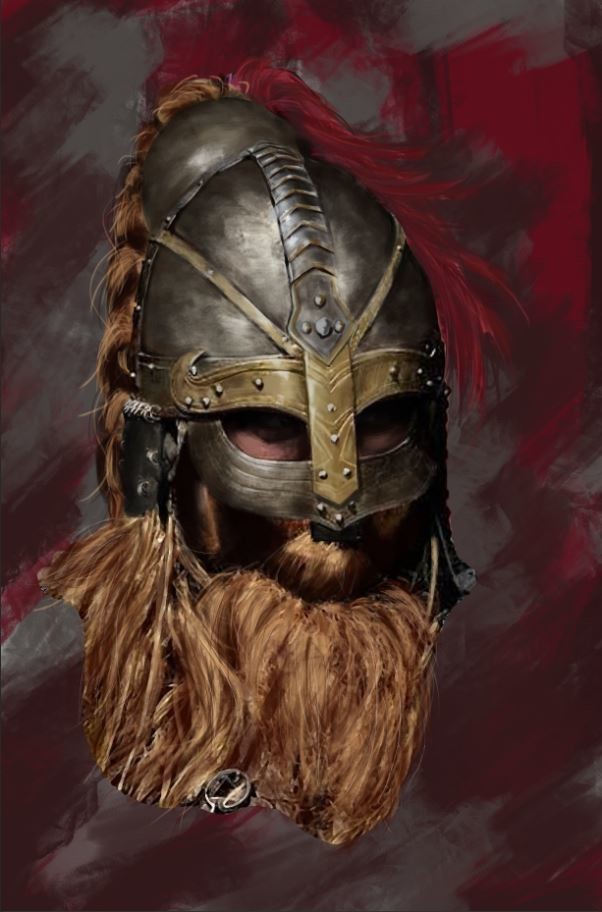 602x912 Vincent Cirella - Viking Painting