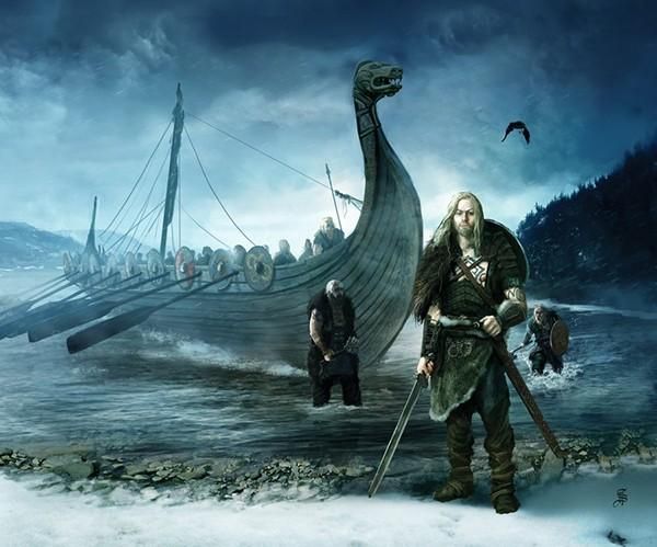 600x499 Pirate Ship Paintings Online Pirate Ship Paintings For Sale - Viking Ship Painting