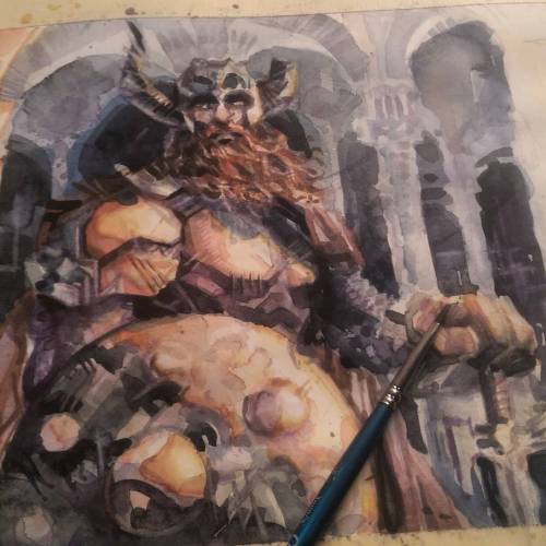 500x500 More. - Viking Valhalla Painting