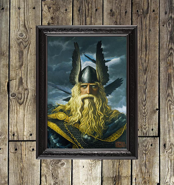 Viking Valhalla Painting at PaintingValley.com | Explore collection of ...
