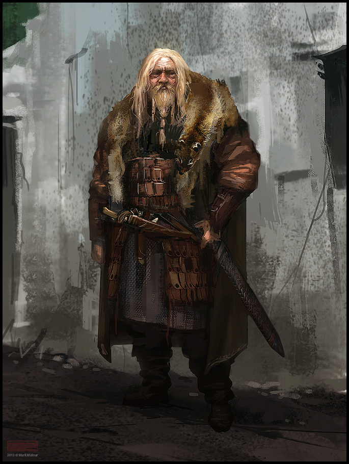 Viking Warrior Painting at PaintingValley.com | Explore collection of ...