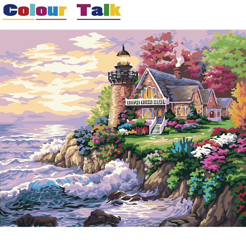 800x800 Painting By Numbers Painting Calligraphy Pictures Wallpaper Diy - Villa Painting