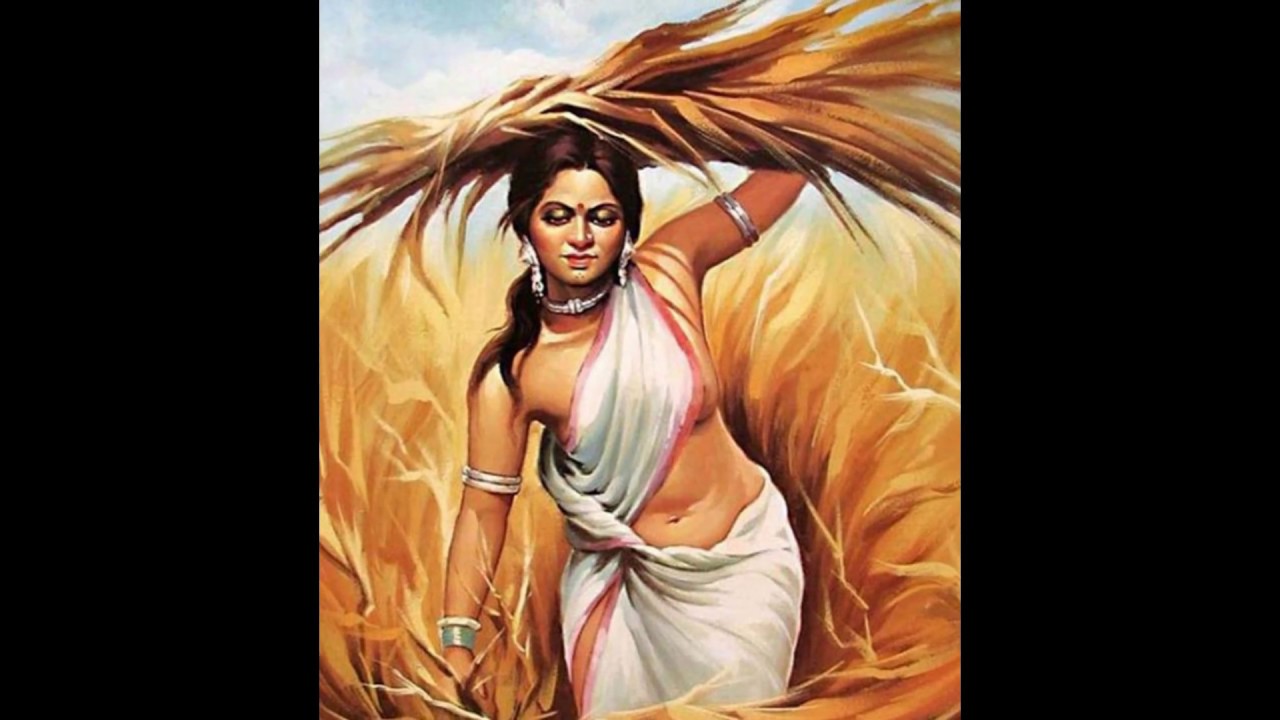 1280x720 Tamil Village Girls Best Painting - Village Girl Painting