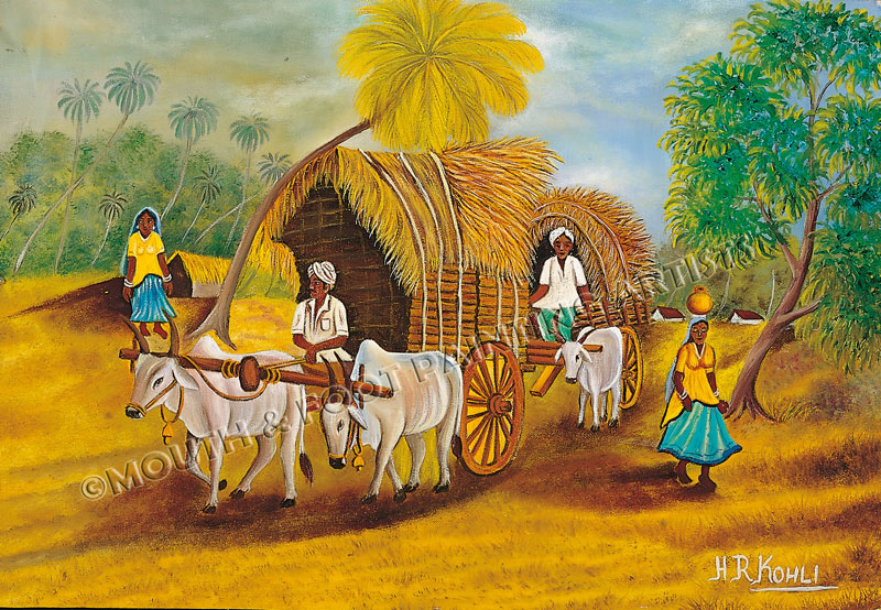 800x554 Imfpa - Village Painting