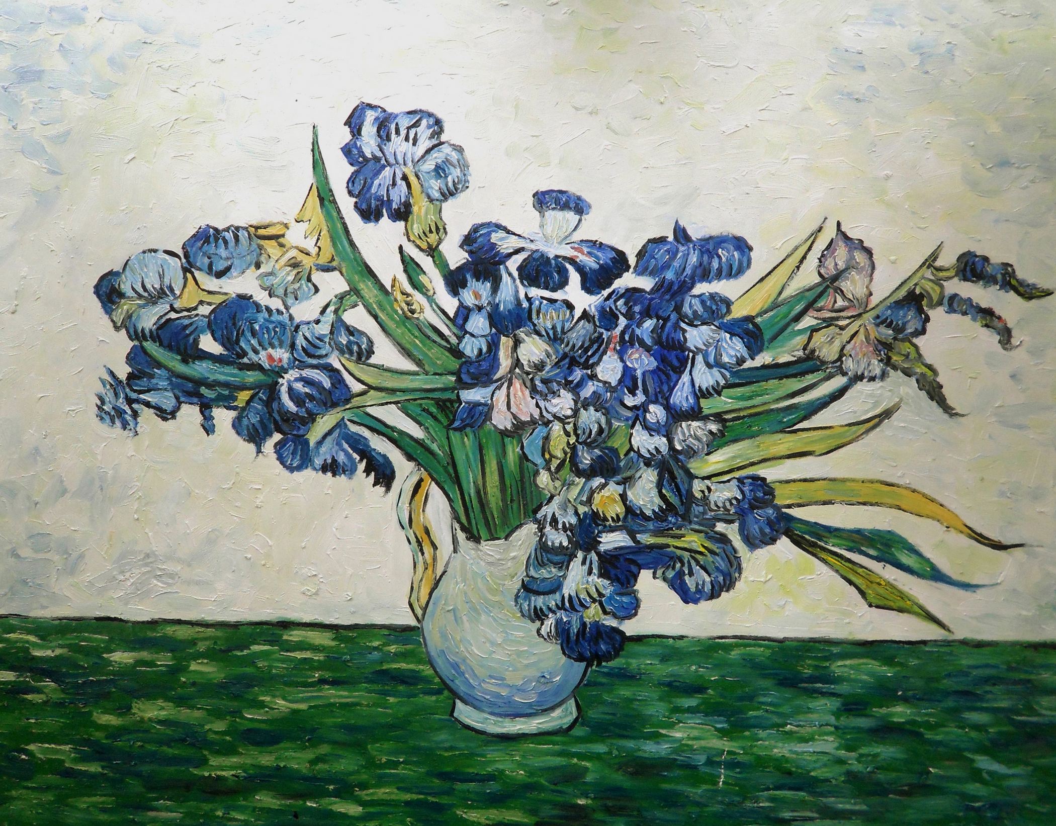 Vincent Van Gogh Irises Painting at PaintingValley.com | Explore ...