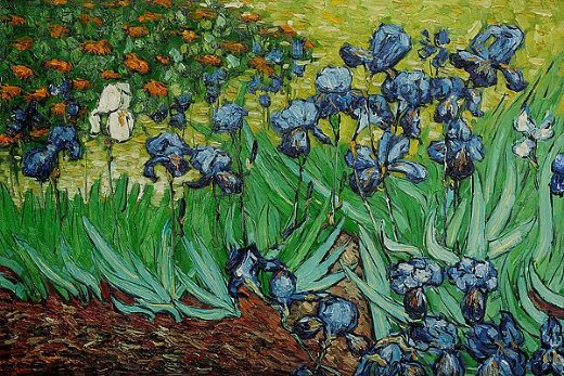 Vincent Van Gogh Irises Painting at PaintingValley.com | Explore ...