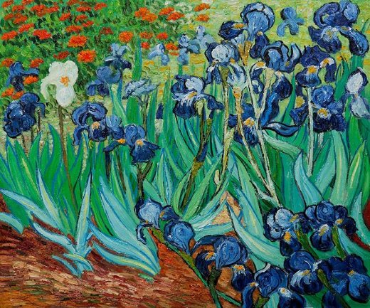 Vincent Van Gogh Irises Painting at PaintingValley.com | Explore ...