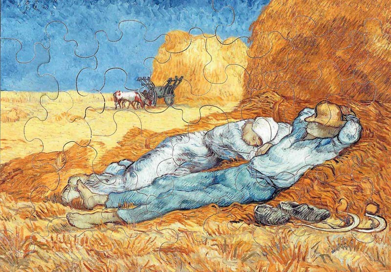 800x557 Puzzle For Children Vincent Van Gogh - Vincent Van Gogh Painting